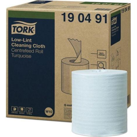 Tork W10 Toallitas de limpieza turquesa 200 piezas