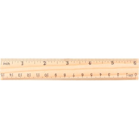 Règle en bois de 15 cm, 20 cm et 30 outil mesure à double (1/5)