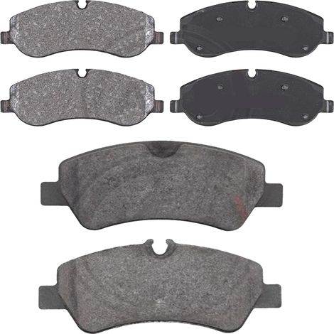 KIT PASTIGLIE FRENO ANTERIORI E POSTERIORI compatibile con AUDI A3 (8V1.8VK,8V7,8VE,8VS,8VM,8VA,8VF) / PASTIGLIE FRENANTI AUTO OEM FDB4433,FDB4434FDB4697 / SOSTITUZIONE DIRETTA / BASSA POLVERE / SILEN