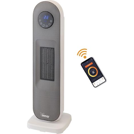 Bimar AMA10 Termoventilatore Ceramico a Colonna Wi-Fi, Basso Consumo (1/5)