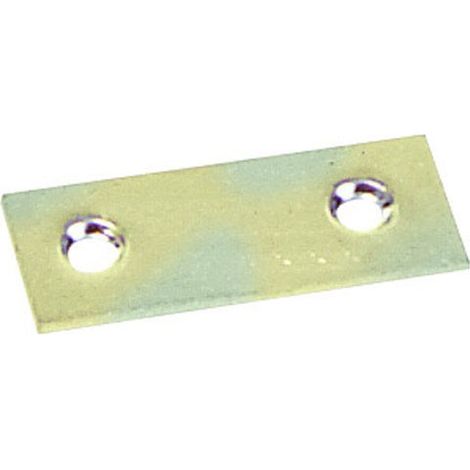 Piastra Wolfpack bicromata 40x18 mm