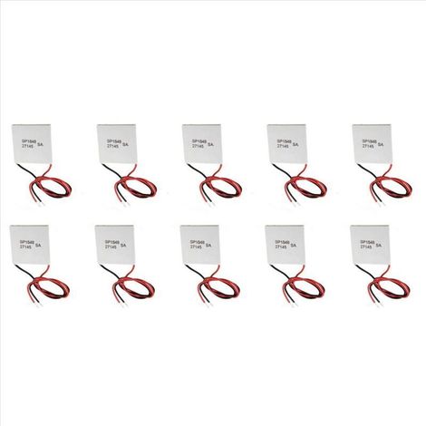 Générateur d'énergie thermoélectrique SP1848-27145, 10 pièces, 40 x 40 mm, module Peltier TEG