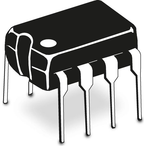 TEXAS INSTRUMENTS Operationsverstärker TL082CP, 2-fach, DIP-8,