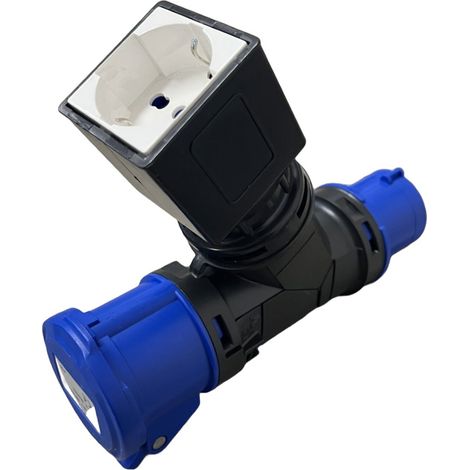 Adaptateur Sp Cee 2P Pr Cee 2P+Sk Rose (1/4)