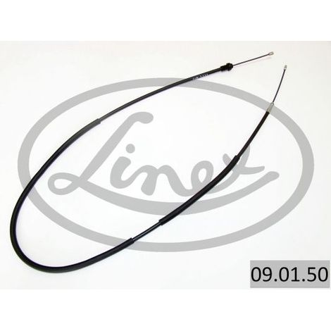 Tirette à câble, frein de stationnement LINEX 09.01.50 CITROËN 4745P5 4745P6