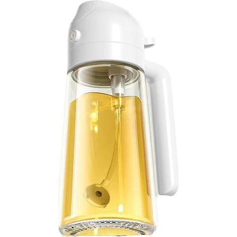 Flacon pulvérisateur rechargeable pour huile et huile d'olive, acier inoxydable, 470 ml, étanche, pour vinaigre.-AquaForge (1/5)