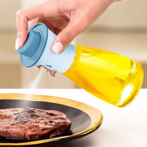 Bouteille À Huile En Verre - 150 ml - Bouchon Pression Sans Fuite - Pour Huile D'olive Et Vinaigre - Cuisine Intérieure Et Extérieure - 1 Pièce (1/5)