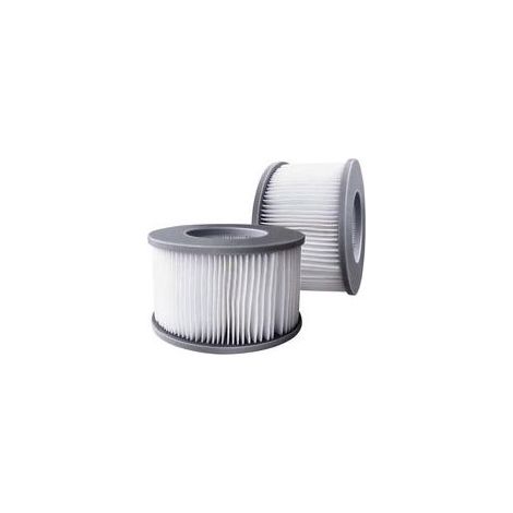Lot de 2 Filtres de Rechange pour Mspa FD2089, Pompe à Cartouche pour Spa et Piscines, Accessoires Piscine (1/5)