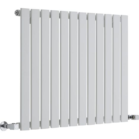Radiateur Design Horizontal Blanc Delta 63.5cm x 84cm x 5.2cm 751 Watts