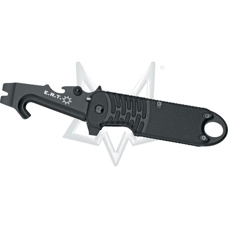 Fox E.R.T. Rettungsmesser Blackfox E.R.T. Schwarzes Save Messer (1/2)
