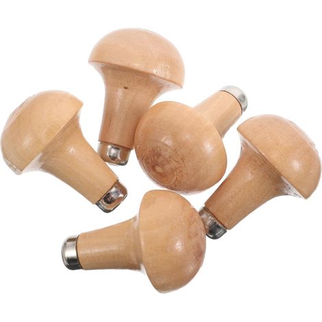 Ensemble de 5 limes ergonomiques en bois Healeved avec manche à changement rapide pour le travail du