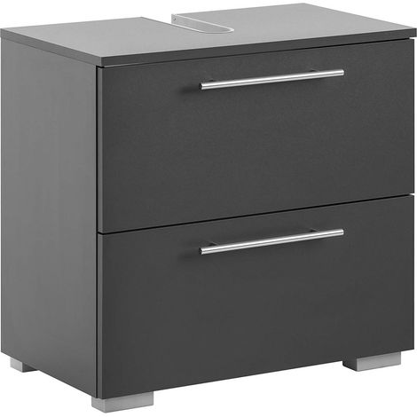 Schildmeyer Carlos 148596 - Mobile base lavabo, grigio antracite, 60,2 x 59,1 x 35 cm (1/4)