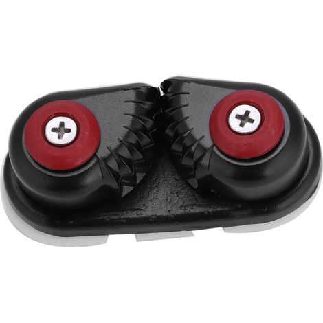 Croc de bateau à bille durable pour voilier, fixation rapide de cordage noir accessoire navigation. (1/5)