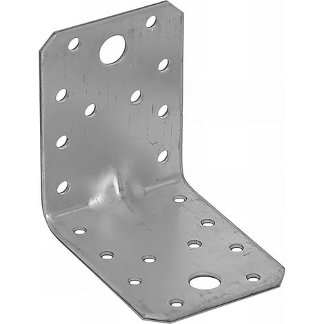 Équerre renforcée galvanisée - 70 x 70 x 55 x 1,5 mm (1/2)
