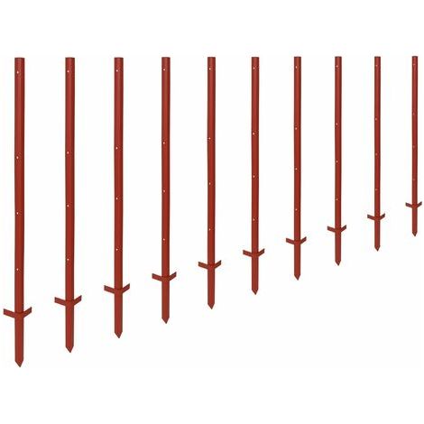 Kerbl Winkelstahlpfahl Ø 3 mm Länge  115 cm 10 Stück Keine Angabe (1/4)