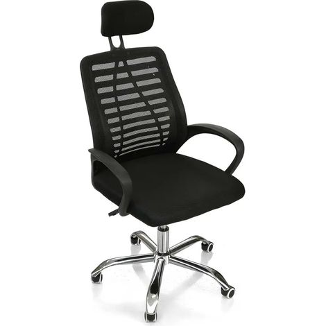 Poltrona ufficio regolabile cm 48x48x113-123h
