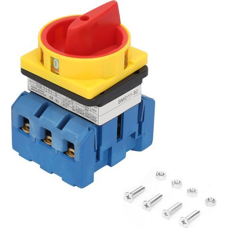 Lastleistungsschalter 80 A/100 A, 3-polig, 2 Positionen, Drehnockenschalter Ein/Aus (80 A) (1/5)