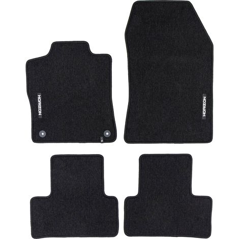 Tapis de Sol de Voiture pour Peugeot 308 III 2021-2025 Velours Durable Noir 4Pcs (1/5)