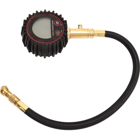 Digitales Reifendruckmessgerät 0 bis 200 PSI, 4 Einheiten, genau und leicht ablesbar, für Auto, Motorrad, SUV und Fahrrad. (1/5)
