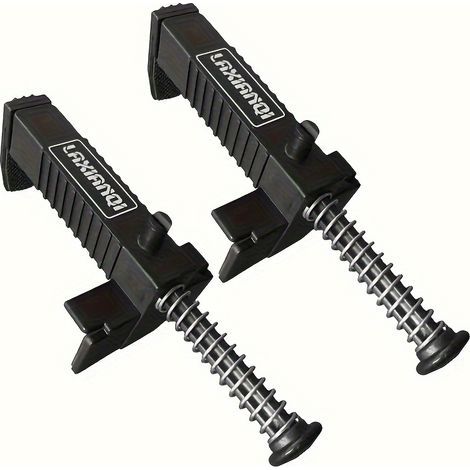 Jeu de 2 pinces de maçonnerie/paire de pinces — outils de fixation — pour le nivellement et la mesure lors de la pose de briques. (1/5)