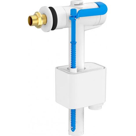 Robinet flotteur à alimentation latérale – Filetage laiton 12x17 – Remplissage rapide – Compatible avec réservoirs Roca