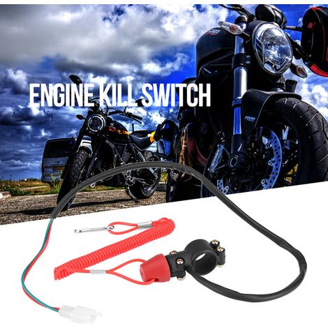 22mm 7/8" Coupe-circuit moteur bateau moto hors-bord avec cordon tirette et dragonne (1/5)