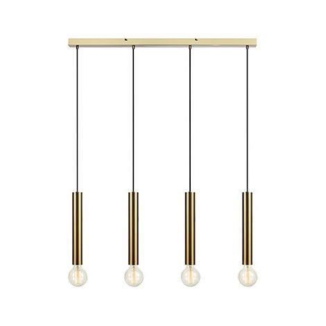Markslojd SENCILLO Barre de suspension au plafond à 4 lumières en laiton (1/3)