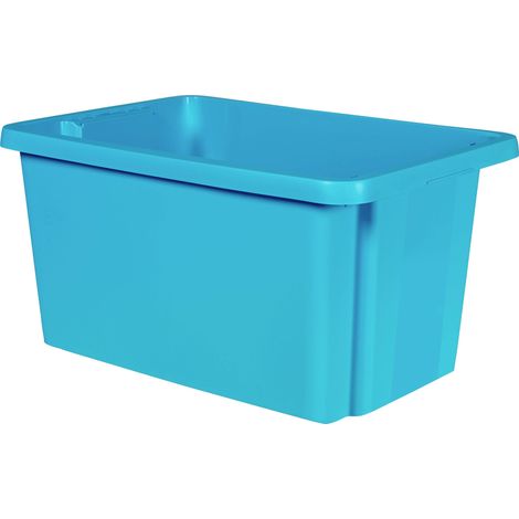 Curver 225414 Bac gerbable emboîtable ESSENTIALS Drehstapelbox 45L, blau empilable bleu 1 pc(s) W728713
