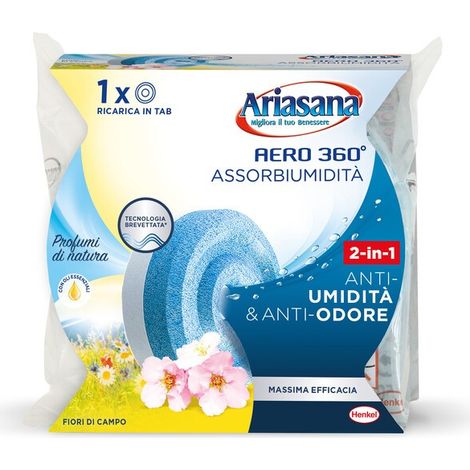 ARIASANA RICARICA AERO 360 TAB FIORI 450 G