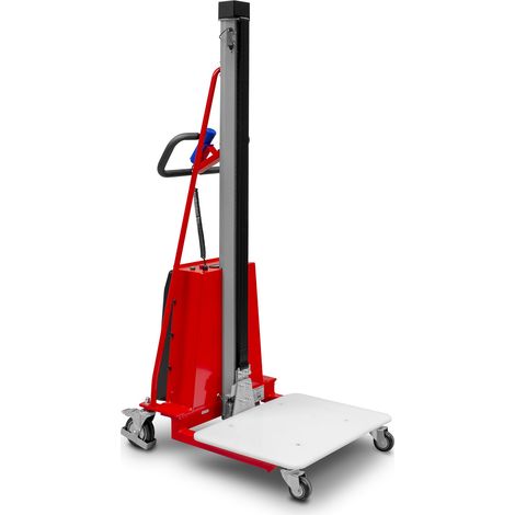 Mw Tools – Gerbeur semi-électrique 150 kg – Hauteur de levage 1500 mm – Compact pour espaces restreints – EHT150