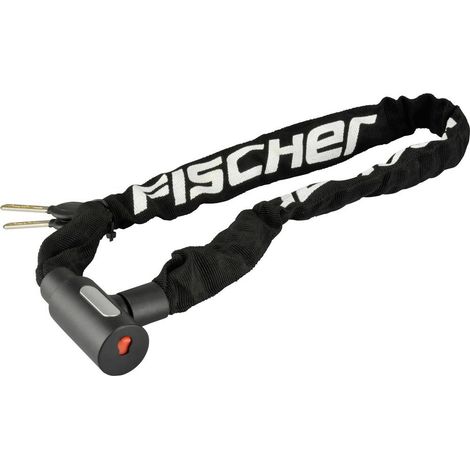 FISCHER FAHRRAD 85898 Catena con lucchetto Nero Lucchetto a chiave