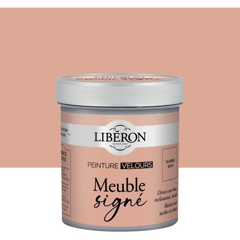 Pintura para muebles y carpintería. Muebles firmados LIBÉRON, mármol rosa terciopelo, 0,5 L LIBERON (1/5)