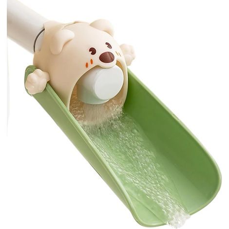 CCYKXA  Children's sink, Children's tap extender, With temperature sensor, Silicone tap extension, Tap extension for children, Babies, and Kids, Children's tap extension