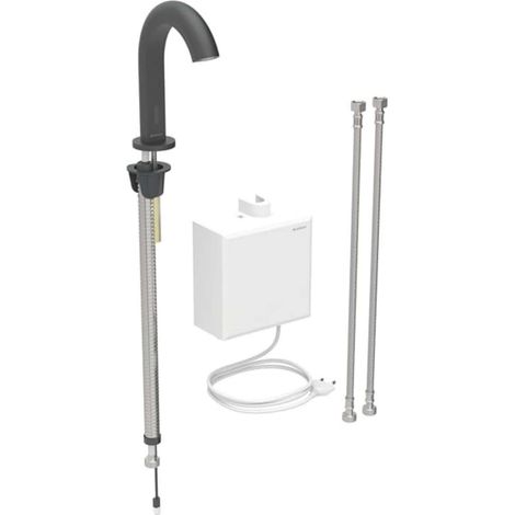 Robinetterie de lavabo Geberit Piave, saillie 167mm, alimentation (1/2)