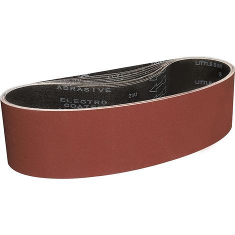 Bandes Abrasifs 100x915 mm-10 Pièces de 400 Grain Bande Ponceuse pour Ponçage et Polissage avec Ponceuse à Bande Portable (1/5)