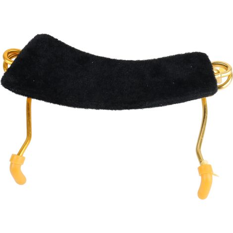 Coussin d'Épaule Noir pour Violon - Support Ergonomique et Réglable (1/5)