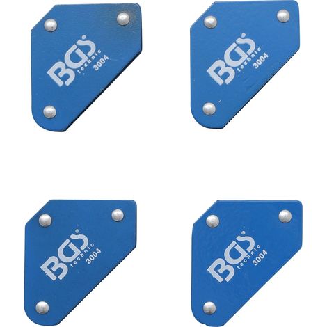 BGS - Mini-Magnethalter-Satz 45° - 90° - 135° 4-tlg. - 3004 (1/3)