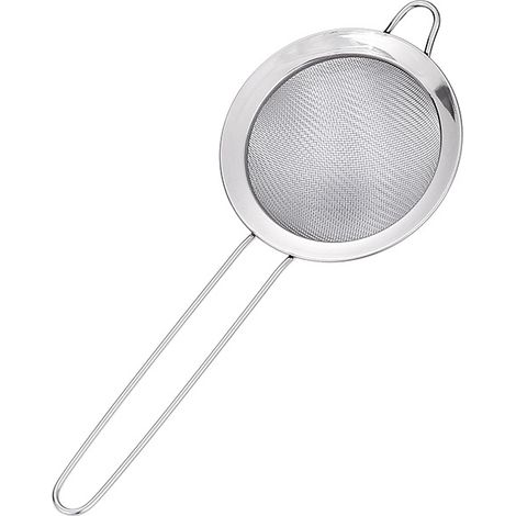 Tamis à farine manuel en acier inoxydable épais 24 x 8,4 cm - Ustensiles de cuisine et de pâtisserie (1/4)