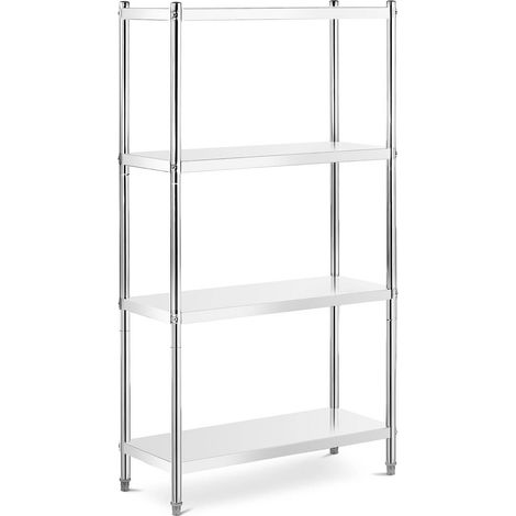 Metall-Lagerregal für Catering bis 200 kg, 100 x 40 x 180 cm (1/5)