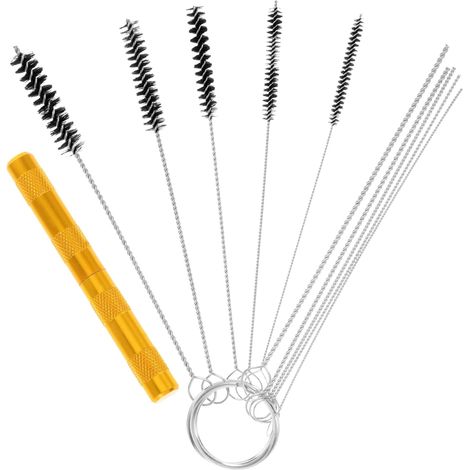 Kit De eurs De Tubes à Air 3 Pièces Pour Aérographe, Accessoire Professionnel Solide, Compatible Nettoyage Rapide, Usage Artistique Peinture Aérosol (1/5)