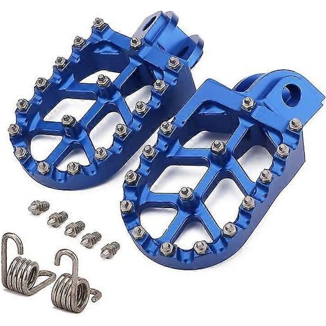Fußrasten für KTM EXC, SX, XCF, SXF, XC, XCW, XCFW 65, 85, 125, 150, 200, 250, 300, 350, 450, 250R, Adventure, 990 – Blau (1/5)
