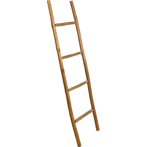 Escalera Estantería de madera marrón 44x3x150