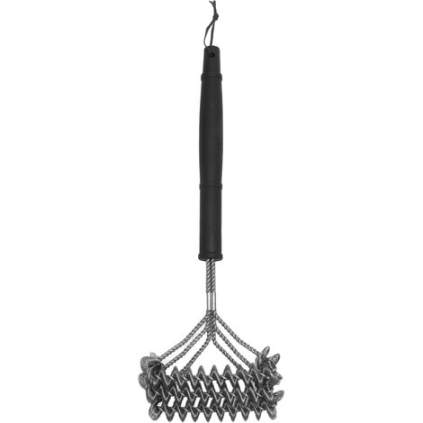 Brosse de Nettoyage pour Barbecue à Long Manche en Acier Inoxydable - Idéale pour Grilles et Surfaces de Cuisson (1/5)