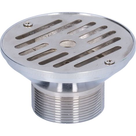 Sortie de trop-plein ronde pour piscine, sortie de retour en acier inoxydable, membrane pour piscine en béton, sortie de trop-plein droite, accessoires de piscine (1/5)