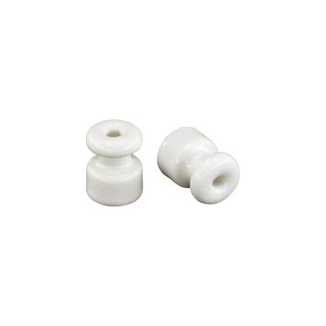 Porcellana Isolatore Ø 16 mm 10 Pezzi