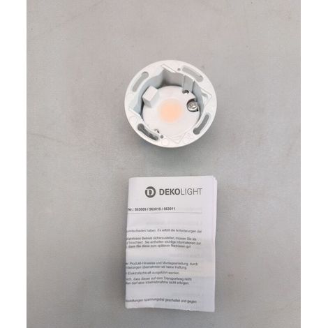 [NEUWERTIG] B-Ware Deko Wandleuchte LED Alwaid 4,8W dimmbar warmweiß Aluminium 3000K IP20 Ø71mm (1/2)