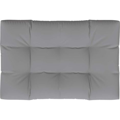 Maison Exclusive - Palettenkissen 120x80x12 cm Grau Stoff