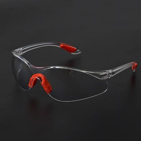 High-Performance Safety Glasses for Laboratory and Riding Use-Impact Resistant,Dust Proof,and Clear Vision Protection