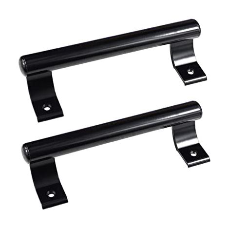 pièces 8" poignée de porte coulissante en aluminium, poignée en métal moderne pour portes de balcon en verre, portes coulissantes de salle de bain, etc. (1/5)