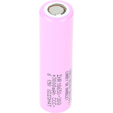 Pile 3.7V 3000mAh Li-ion Compatible 18650 Rechargeable